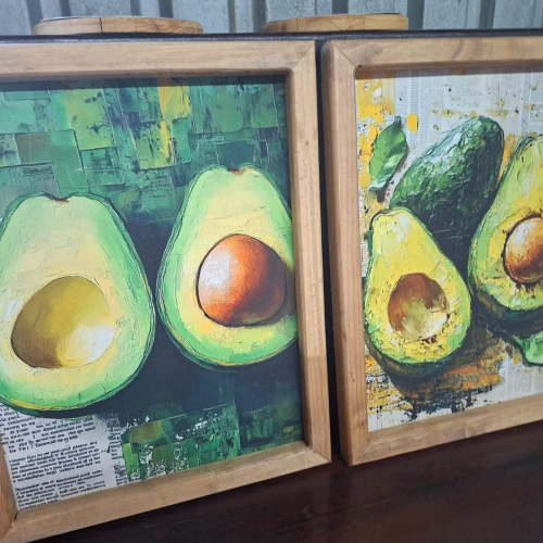 Advocado Halfs Painting